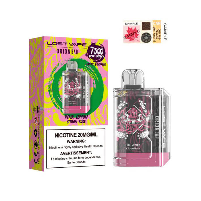 Lost Vape Orion Bar 7500 Pink Lemonade