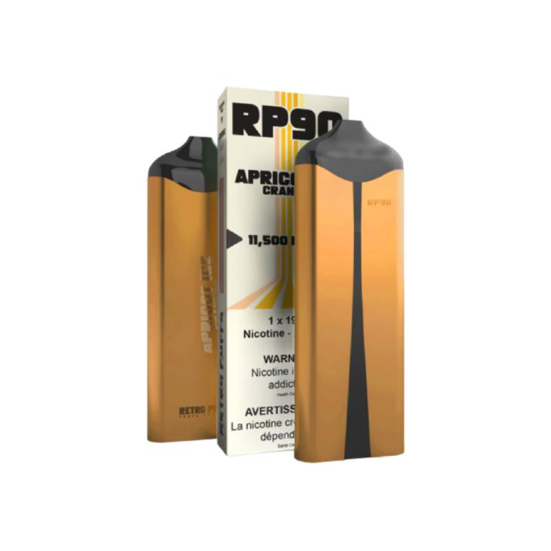 Boosted RP90 Disposable Vape - Apricot Ice, 11,500 Puffs
