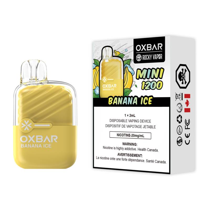 Banana Ice OxBar Mini Disposable Vape