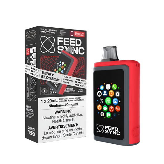 FEED Sync 25K Disposable Vape - Berry Blossom, 20ML