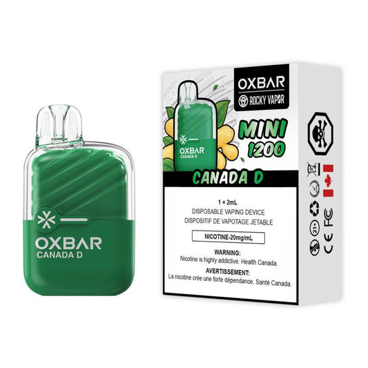 Canada D OxBar Mini Disposable Vape