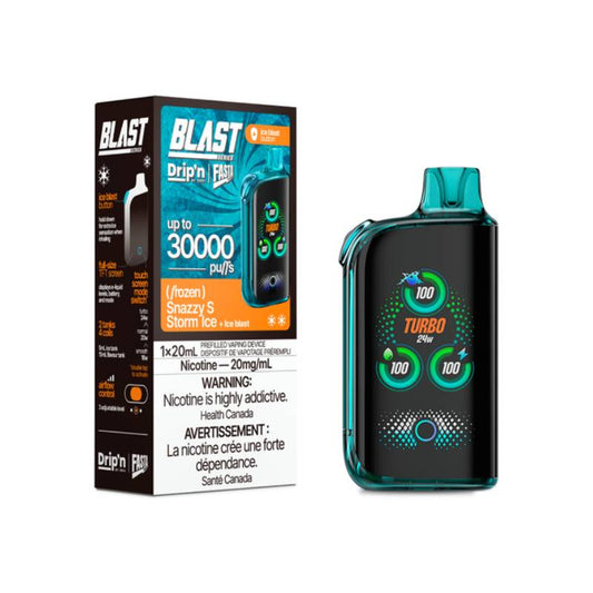 Drip'n Fasta Blast 30k Snazzy Storm Ice Disposable Vape