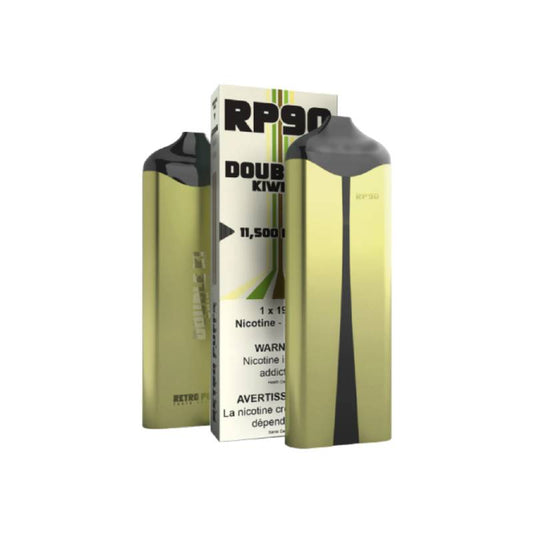 Boosted RP90 Disposable Vape - Double Kiwi, 11,500 Puffs