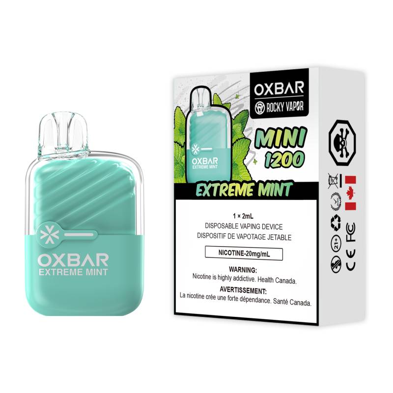 Extreme Mint OxBar Mini Disposable Vape