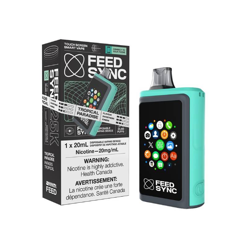 FEED Sync 25K Disposable Vape - Tropical Paradise, 20ML