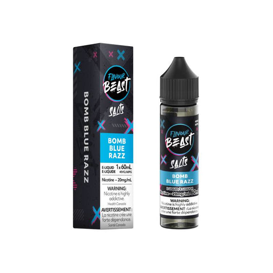 Flavour Beast 60mL 20mg Bomb Blue Razz Vape Juice