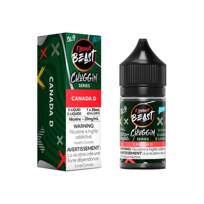 Flavour Beast Chuggin Canada D Salt E Liquid 30ml