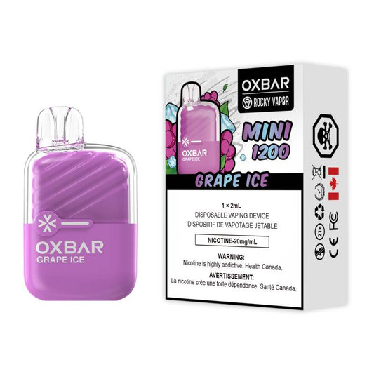 Grape Ice OxBar Mini Disposable Vape