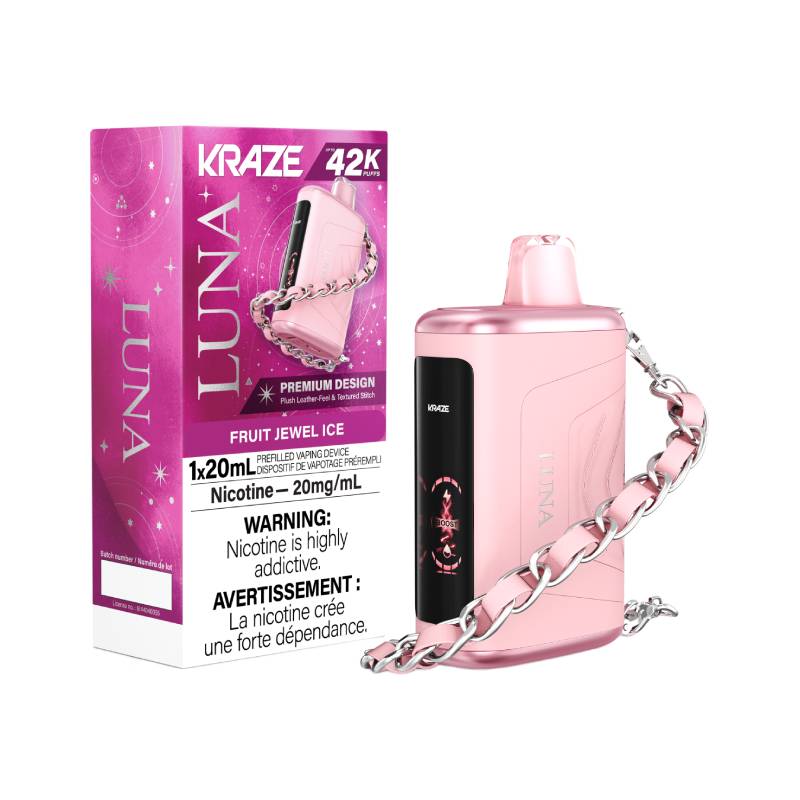 Kraze Luna 42K Fruit Jewel Ice Disposable Vape