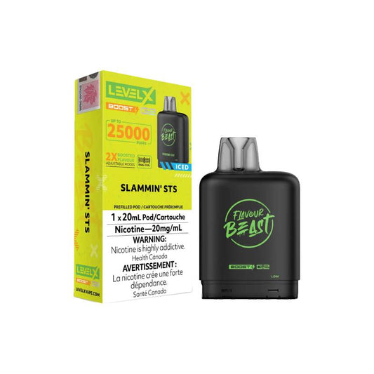 Level X Boost G2 Flavour Beast Slammin STS 25K Pod