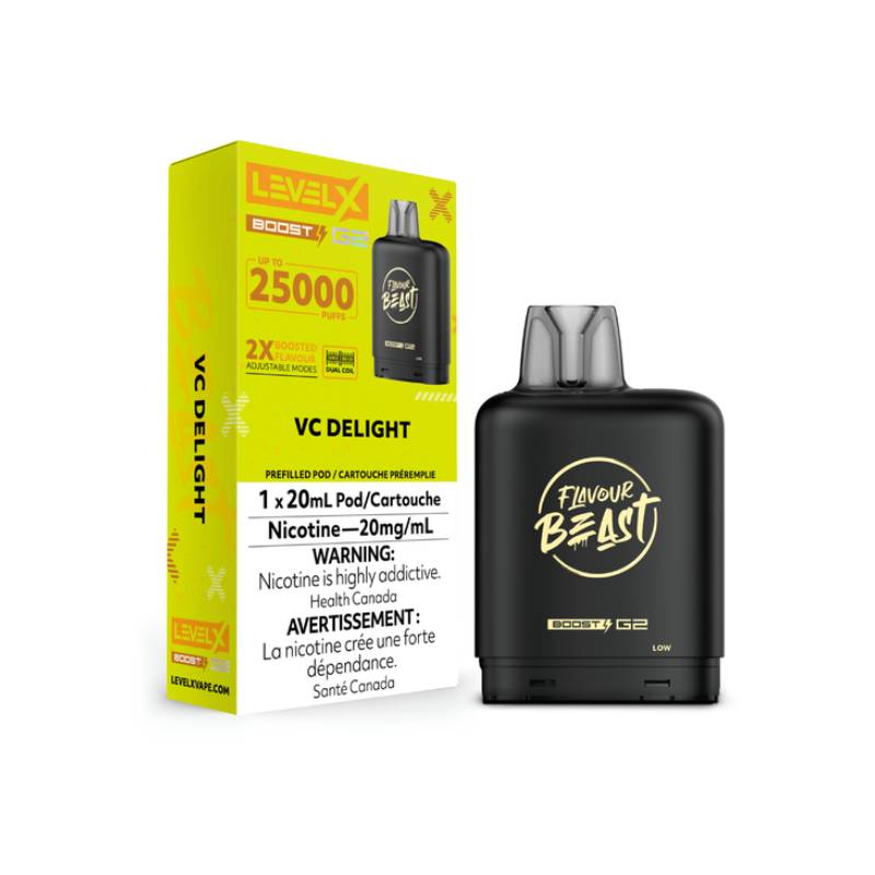 Level x Boost g2 Flavour Beast Pod VC Delight