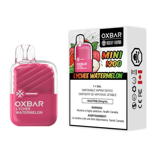 Lychee Watermelon OxBar Mini Disposable Vape