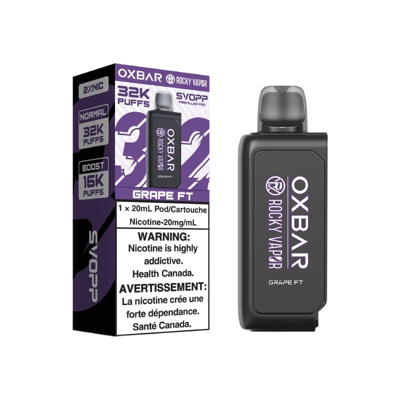 Oxbar 32k Pod Grape FT