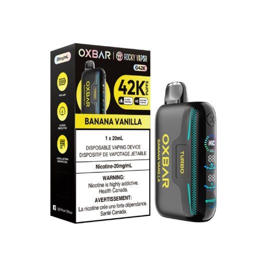 OxBar G42K - Banana Vanilla Disposable Vape