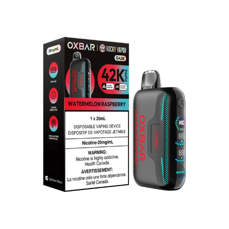 OxBar G42K - Watermelon Raspberry Disposable Vape