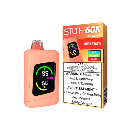 STLTH 60K Disposable Vape - Juicy Peach