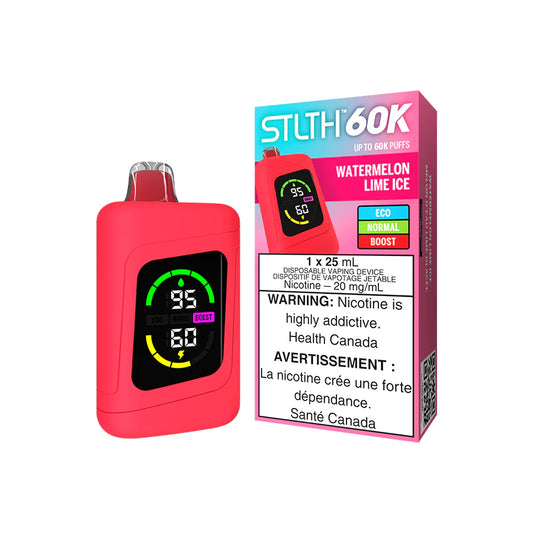 STLTH 60K Disposable Vape - Watermelon Lime Ice