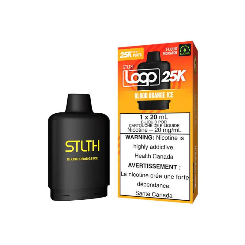 Stlth Loop 25k Blood Orange Ice Pod