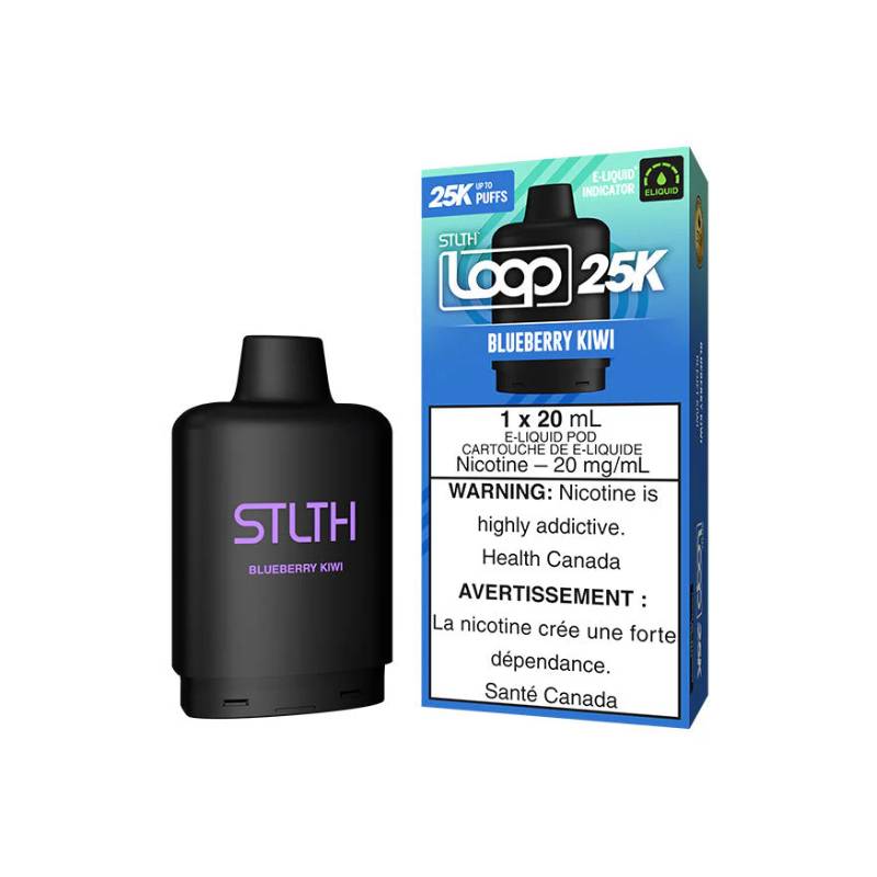 Stlth Loop 25k Blueberry Kiwi Pod