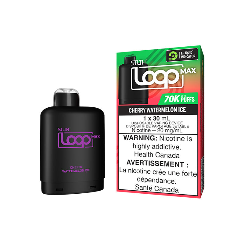 STLTH Loop Max 3 Pod Pack Cherry Watermelon Ice 70K Pod