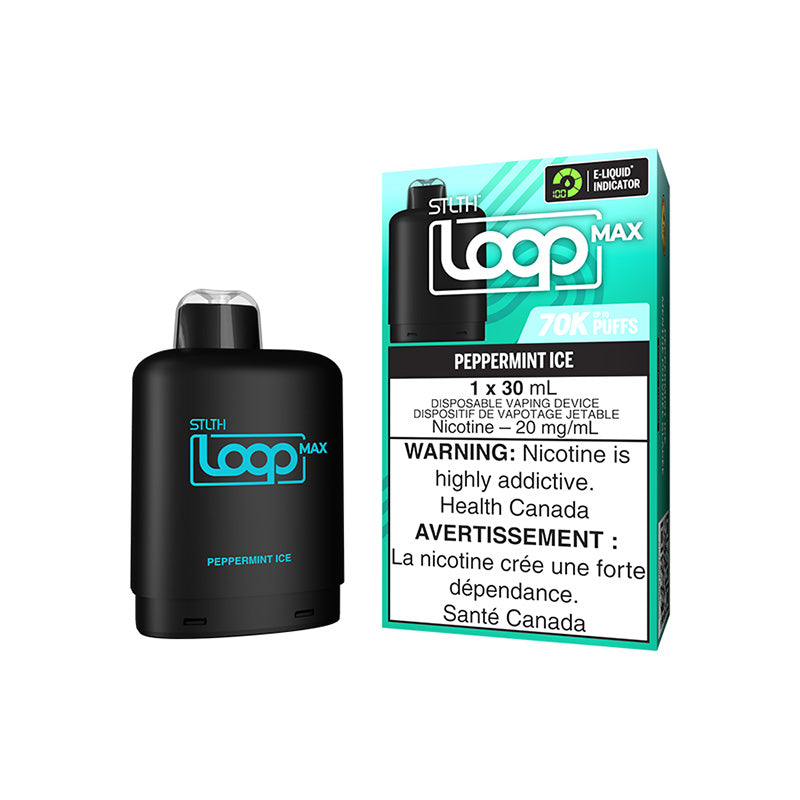 STLTH Loop Max 3 Pod Pack Peppermint Ice 70K Pod