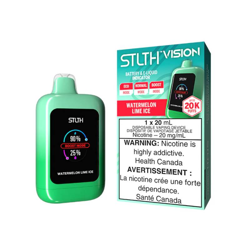 STLTH Vision Disposable Vape Watermelon Lime Ice