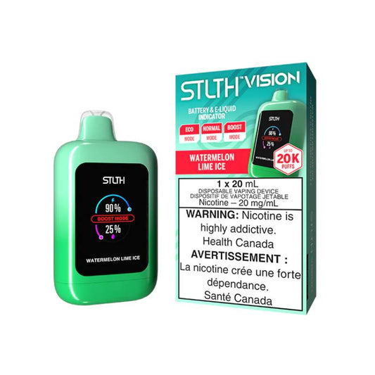 STLTH Vision Disposable Vape Watermelon Lime Ice