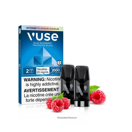 Vuse Pod Pack Blue Raspberry - Premium Vape Pods