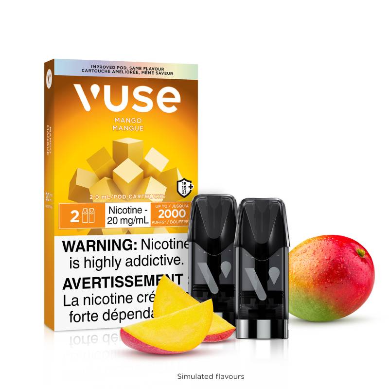 Vuse Pod Pack Mango - Premium Vape Pods