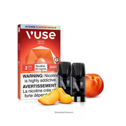 Vuse Pods - Peach, 2mL (2 Pods/PK)