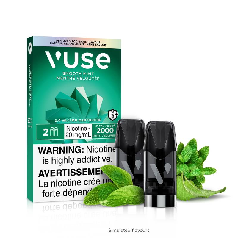 Vuse Pods Canada 2mL Smooth Mint 2pk