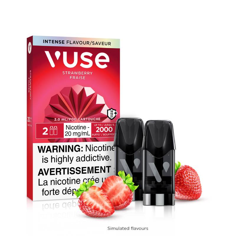 Vuse Pod Pack Strawberry - Premium Vape Pods