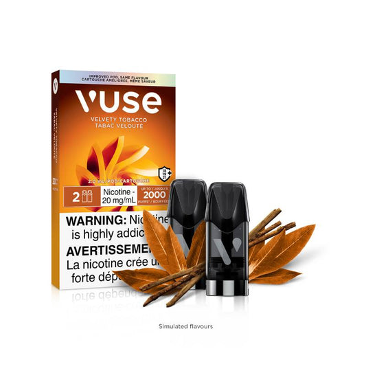 Vuse Pod Pack Velvety Tobacco - Premium Vape Pods