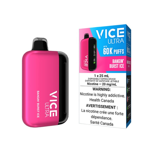 Vice Ultra 60K Bangin' Burst Ice Disposable Vape