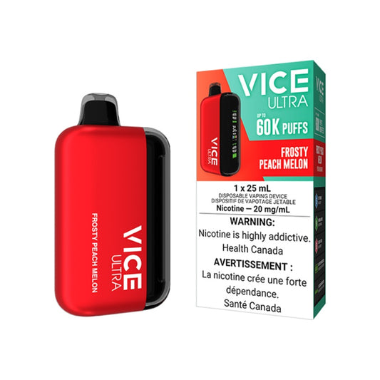 Vice Ultra 60K Frosty Peach Melon Disposable Vape