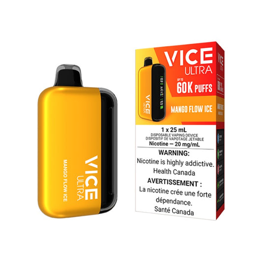 Vice Ultra 60K Mango Flow Ice Disposable Vape