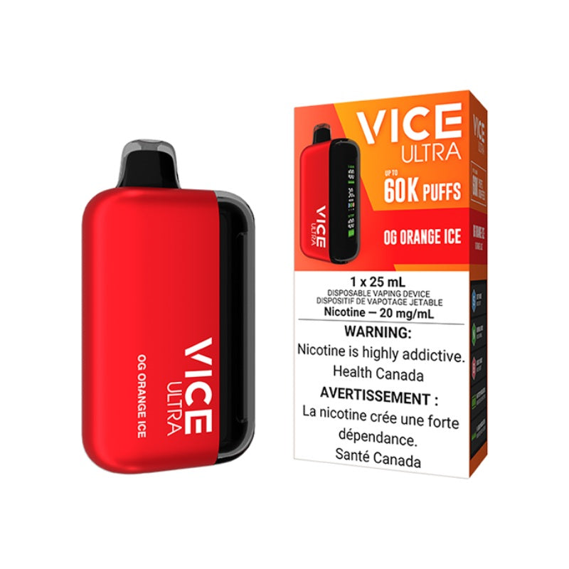 Vice Ultra 60K OG Orange Ice Disposable Vape