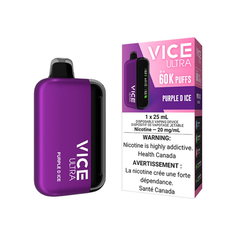 Vice Ultra 60K Purple D Ice Disposable Vape