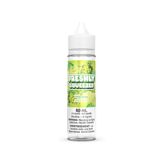 Freshly Squeezed Free Base 60mL, White Grape