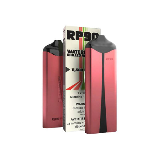 Boosted RP90 Disposable Vape - Watermelon Chilled Mint, 11,500 Puffs