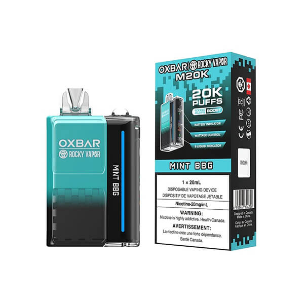 Oxbar M20K Disposable Vape - Mint BBG, 20000 Puffs