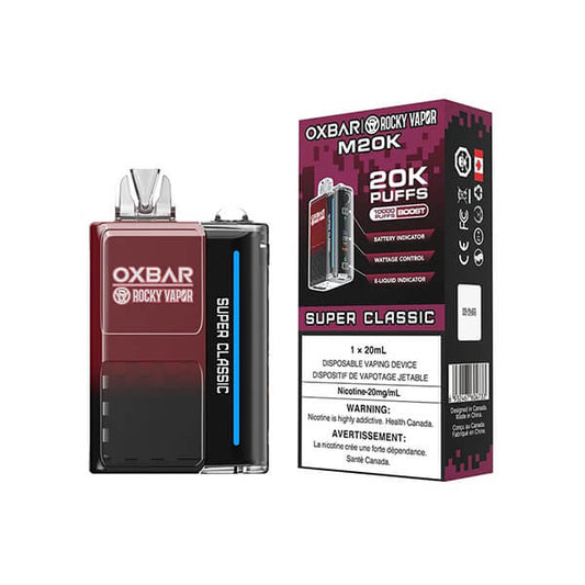 Oxbar M20K Disposable Vape - Super Classic, 20000 Puffs