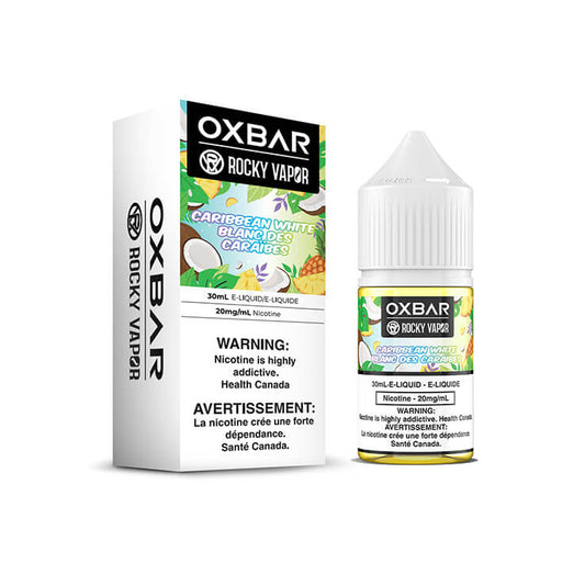 Rocky Vapor OxBar E-liquids - Caribbean White