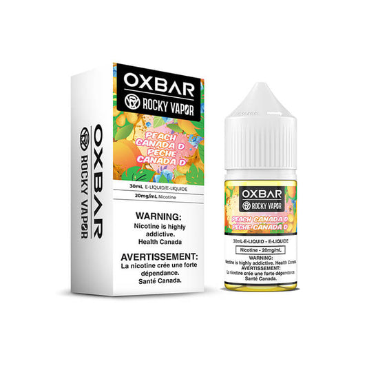 Rocky Vapor OxBar E-liquids - Peach Canada D