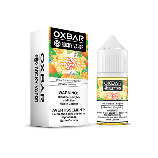 Rocky Vapor OxBar E-liquids - Peach Mango Ice