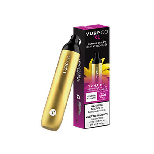 Vuse Go XL Lemon Berry Disposable Vape – Vapeluv Vapeshop