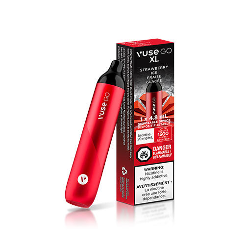 Vuse Go XL Strawberry Ice Disposable Vape – Vapeluv Vapeshop